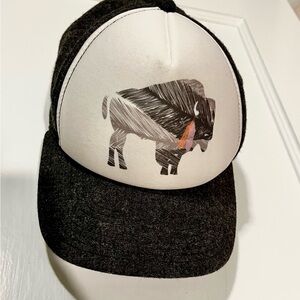 Pistil Black and White Bison Cap